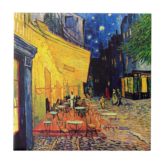 Vincent Van Gogh - Café Terrace À Noite Bons Art (Frente)