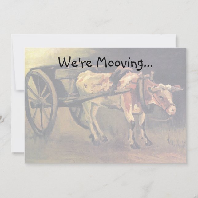 Vincent Van Gogh - Carrinho com Ox - Estamos nos m (Frente)