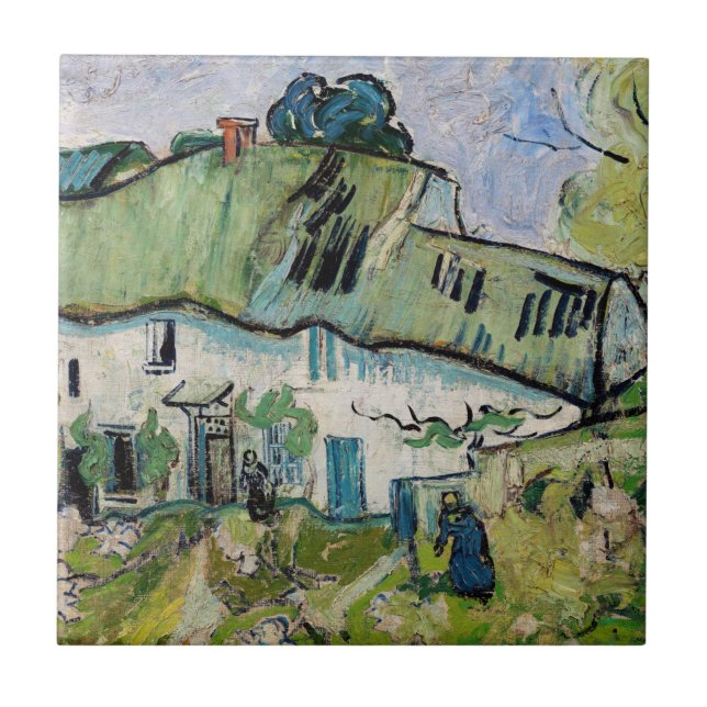 Vincent van Gogh - Casa de Campo com Duas Figuras (Frente)