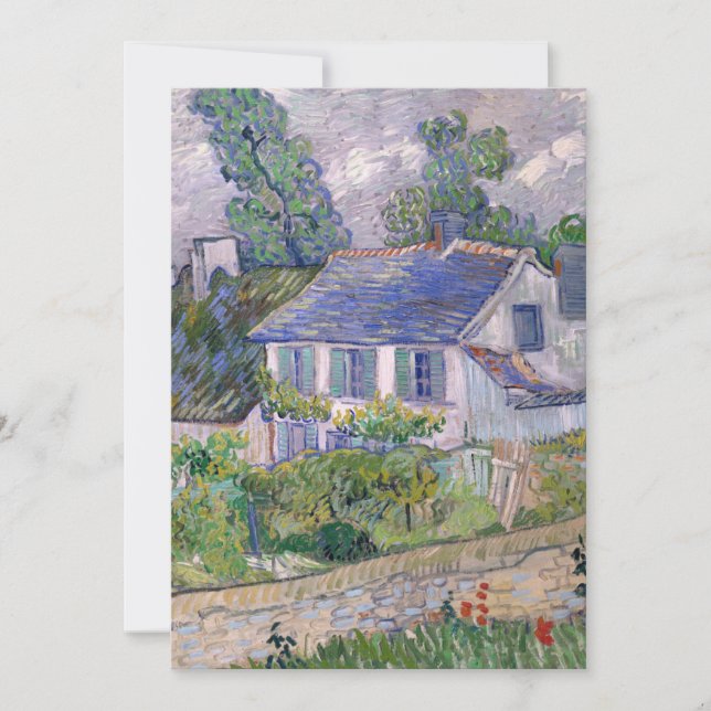 Vincent Van Gogh - Casas em Auvers (Frente)