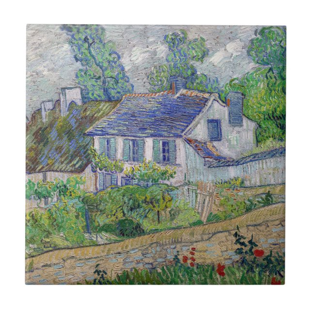 Vincent van Gogh - Casas em Auvers (Frente)