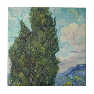 Vincent van Gogh - Ciprestes