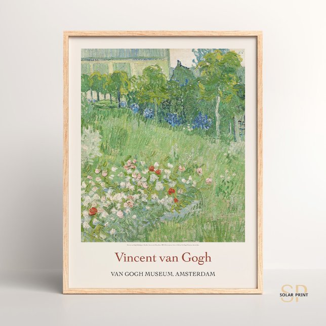 Vincent van Gogh Daubigny's Garden Art Impressão R (Criador carregado)