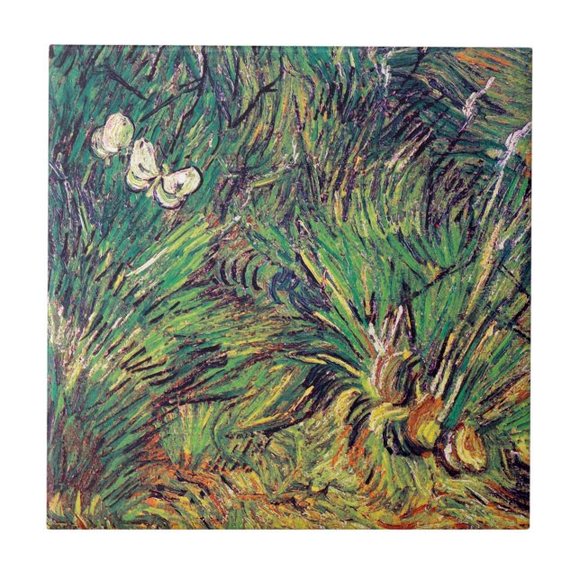 Vincent Van Gogh - Duas Borboletas Brancas Arte Fi (Frente)