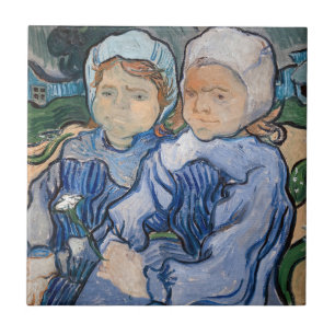 Vincent van Gogh - Duas Meninas Pequenas