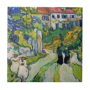 Vincent van Gogh - Escadaria em Auvers