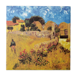 Vincent Van Gogh - Farmhouse In Provence Fine Art