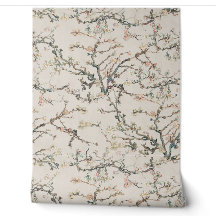 Vincent Van Gogh Flor de Amendoeira em Branco Vint