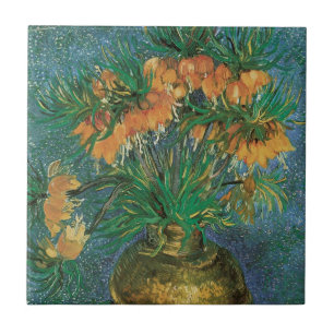 Vincent van Gogh - Fritillárias em um Vaso de Cobr