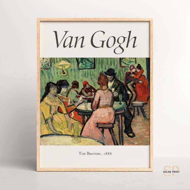 Vincent van Gogh, Impressão de Arte Brothel (Criador carregado)
