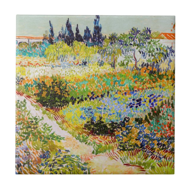 Vincent van Gogh - Jardim em Arles (Frente)