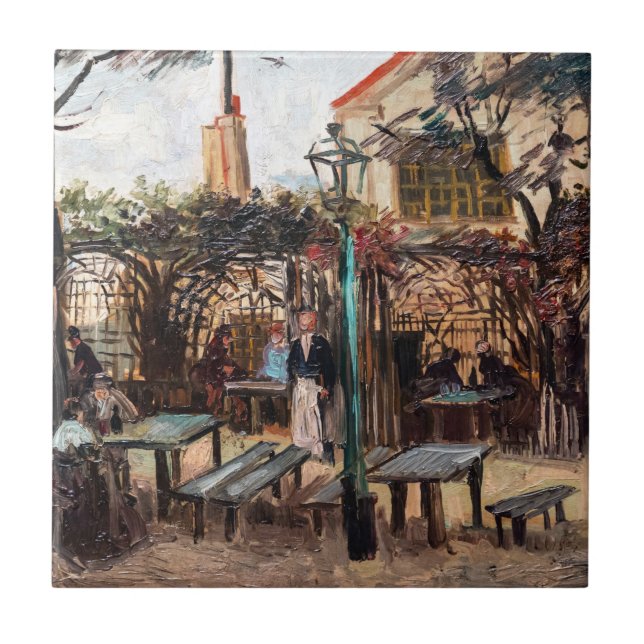 Vincent Van Gogh - La Guinguette em Montmartre (Frente)