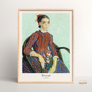 Vincent van Gogh La Mousmé Art Impressão Vintage