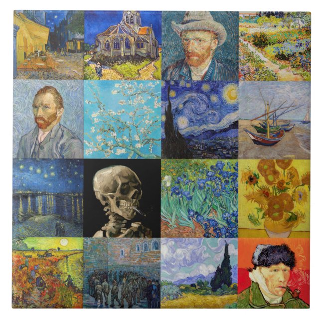 Vincent van Gogh - Masterworks Mosaic Patchwork (Frente)