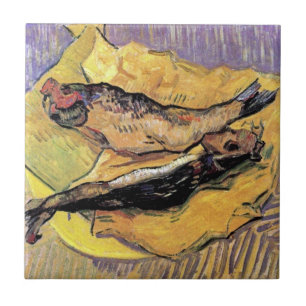 Vincent Van Gogh - Natureza Morta Bloaters Arte Fi
