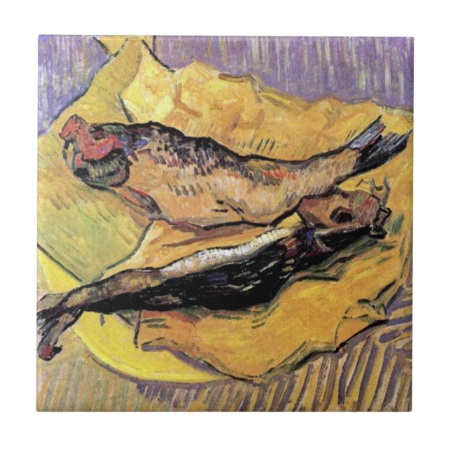 Vincent Van Gogh - Natureza Morta Bloaters Arte Fi (Frente)