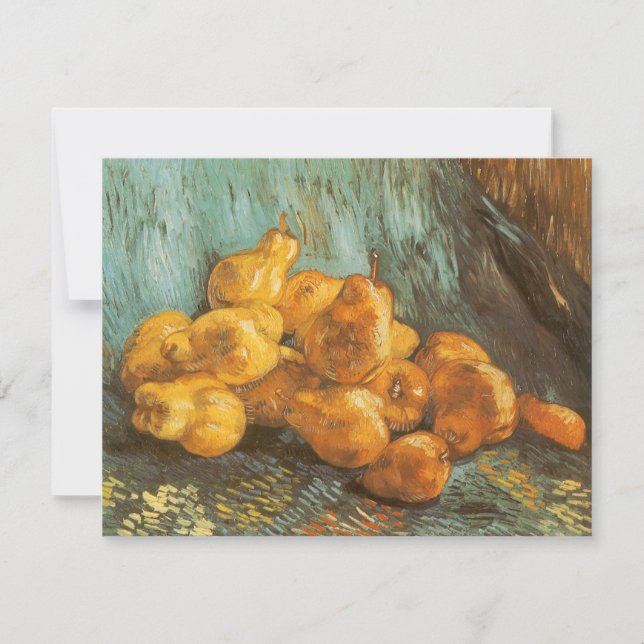 Vincent van Gogh - Natureza Morta com Peras Marmel (Frente)