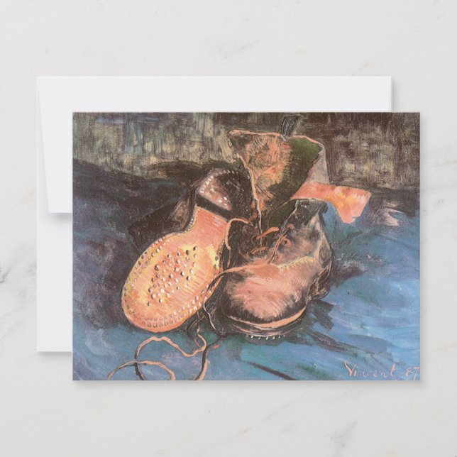 Vincent van Gogh - Natureza-Morta com um Par de Sa (Frente)