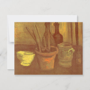 Vincent van Gogh - Natureza Morta Pincéis em Vaso