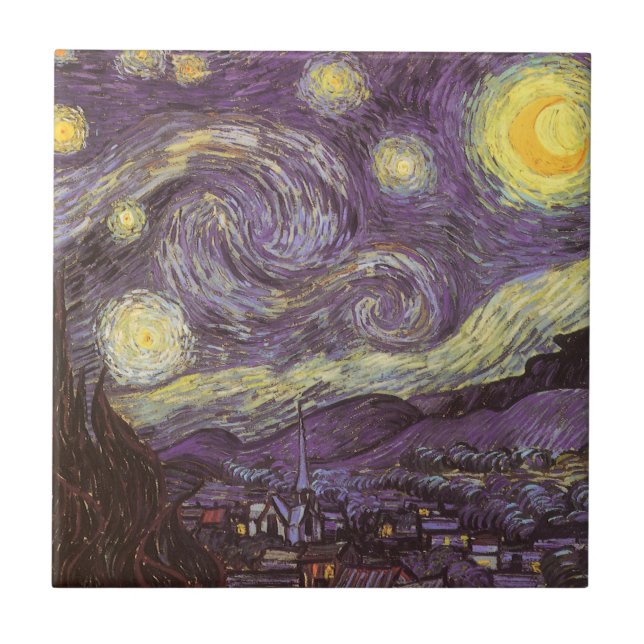 Vincent van Gogh - Noite Estrelada (Frente)