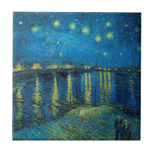 Vincent Van Gogh Noite Estrelada Sobre o Ródano