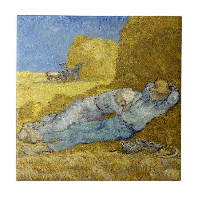 Vincent Van Gogh - Noon, Descanse do trabalho / Si (Frente)