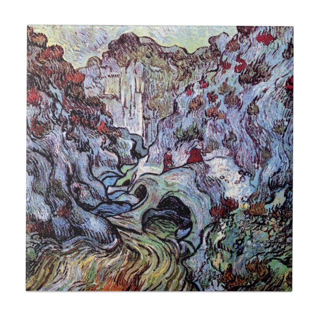 Vincent Van Gogh - O Desfiladeiro (Les Peiroulets) (Frente)