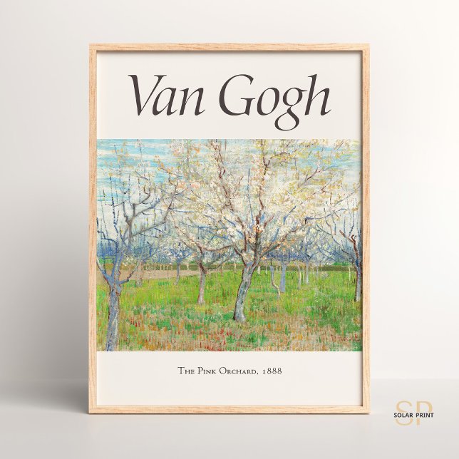 Vincent van Gogh, O Impressão de Arte Pomar Rosa (Criador carregado)