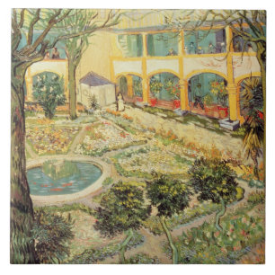 Vincent van Gogh   o jardim do asilo em Arles