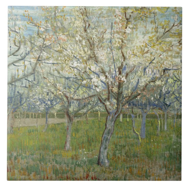 Vincent van Gogh - o pomar cor-de-rosa (Frente)
