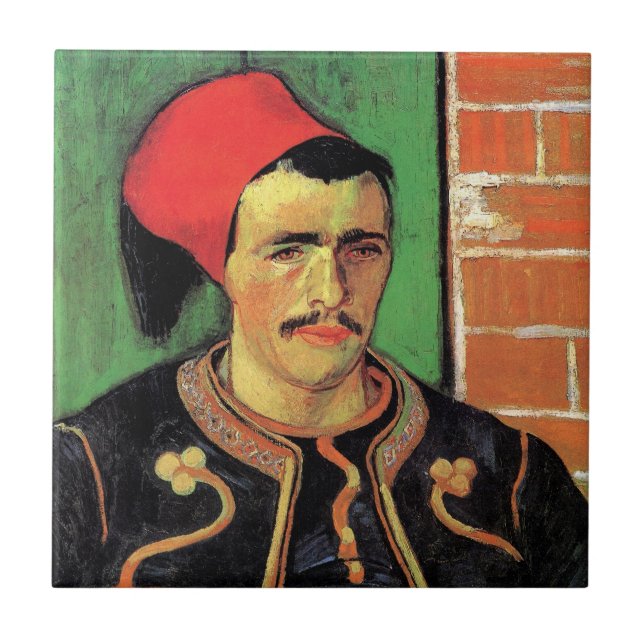 Vincent Van Gogh - O Retrato Soldado - Zouave (Frente)