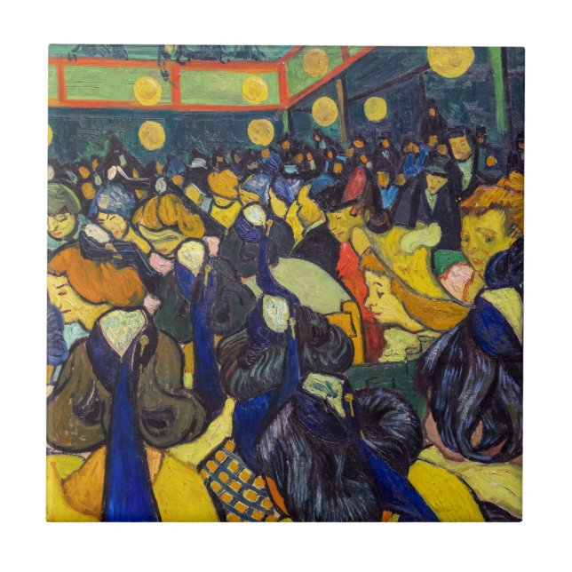Vincent van Gogh - O salão de baile em Arles (Frente)