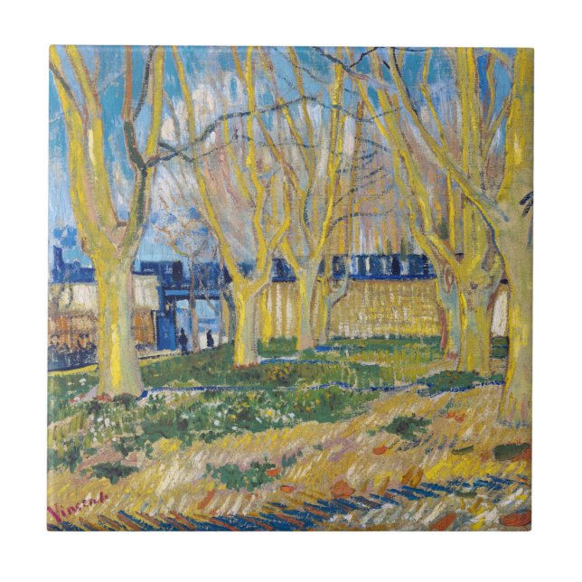 Vincent van Gogh - O Trem Azul (Frente)