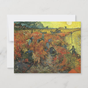 Vincent van Gogh - O Vineyard Vermelho