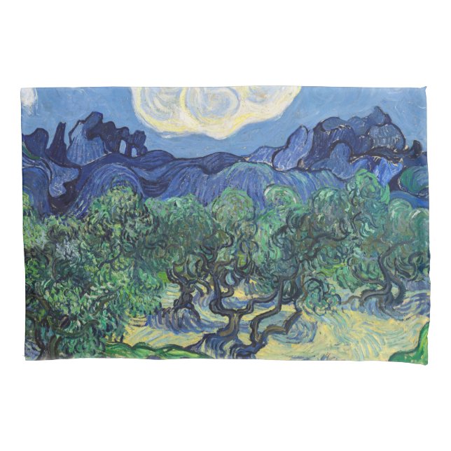 Vincent van Gogh - Oliveiras com os Alpilles (Frente)
