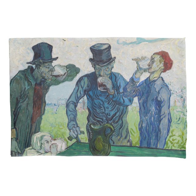 Vincent van Gogh - Os Bebidas, depois de Daumier (Frente)