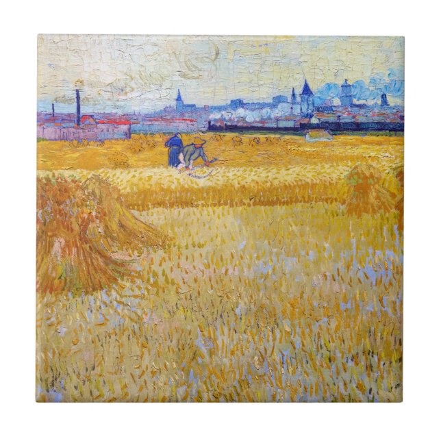 Vincent van Gogh - Os Ceifeiros (Frente)