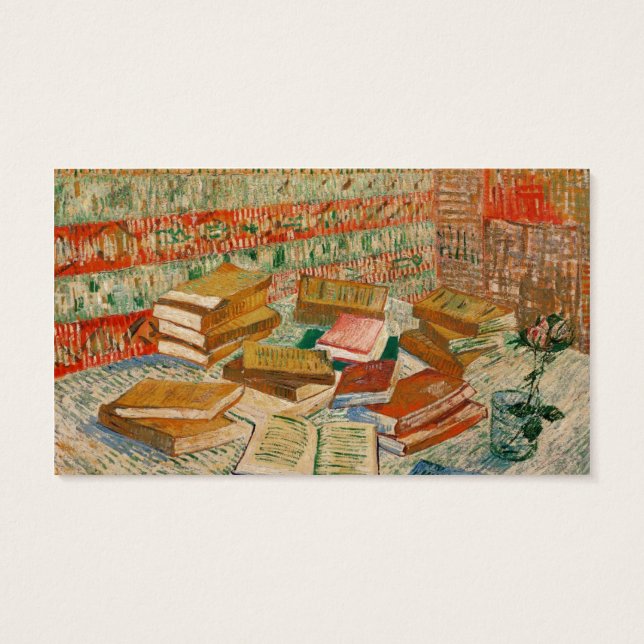 Vincent van Gogh | os livros amarelos, 1887 (Verso)
