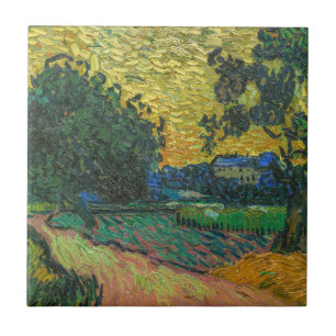 Vincent van Gogh - Paisagem ao Crepúsculo