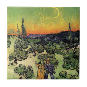Vincent Van Gogh - Paisagem Com Casal Arte Fina