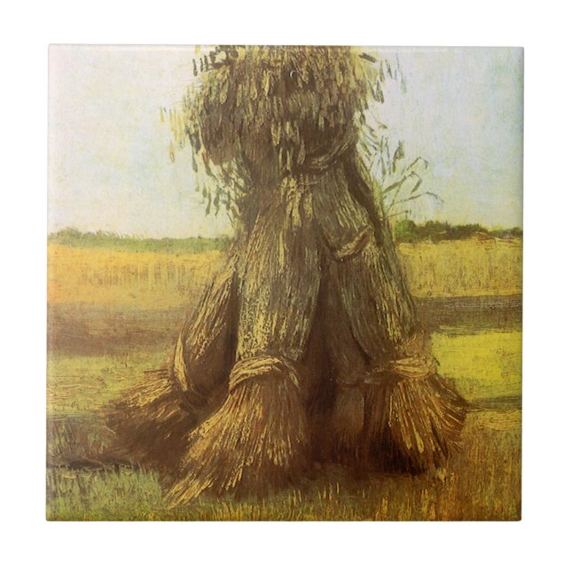 Vincent van Gogh - Pastas de trigo (Frente)