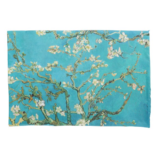 Vincent Van Gogh pintando Flores de Amendoeira (Frente)