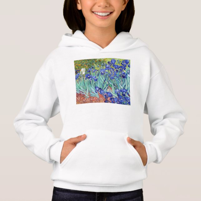Vincent Van Gogh pintando Íris (Frente)