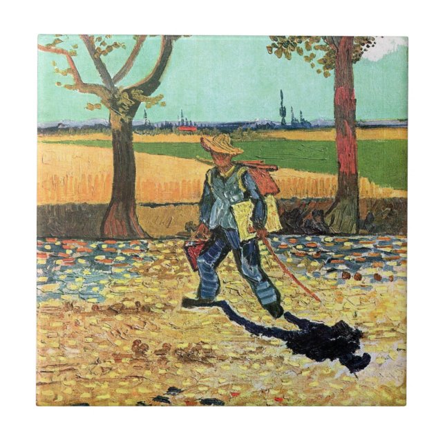 Vincent Van Gogh - Pintor A Caminho Do Trabalho (Frente)