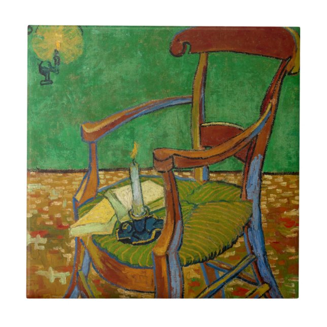 Vincent van Gogh - Poltrona de Paul Gauguin (Frente)