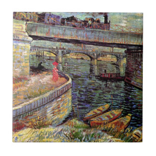 Vincent van Gogh - pontes através do Seine