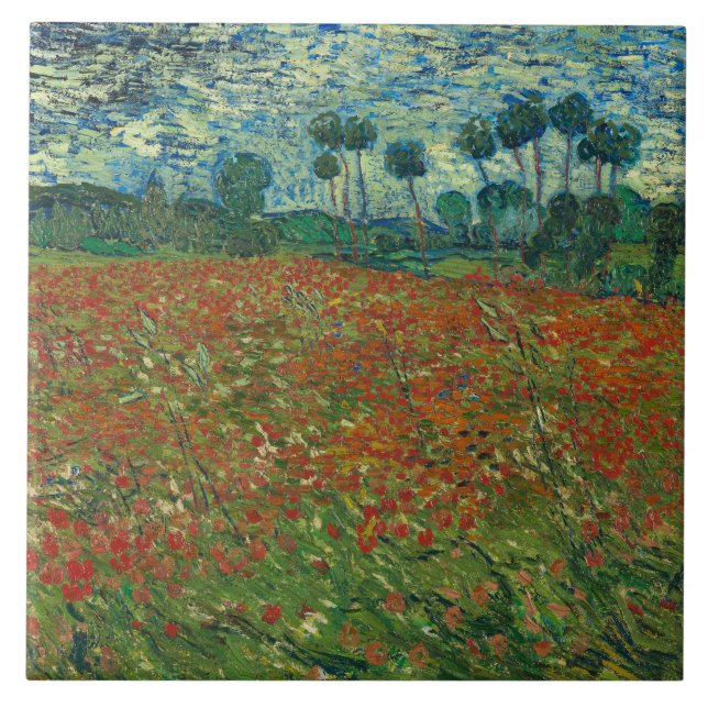 Vincent van Gogh - Poppy Field (Frente)