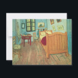 Vincent van Gogh - Quarto de Vincent em Arles<br><div class="desc">Quarto em Arles (1889), de Vincent van Gogh, é um Apos impressionismo de pintura de arte cotidiana. Uma cena caseira interior com cama, mesa, cadeira e pinturas penduradas nas paredes, vários elementos arquitetônicos, móveis típicos do quarto. Há três versões autênticas descritas em suas cartas, facilmente discerníveis entre si pelas fotos...</div>
