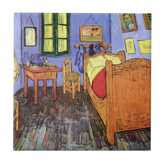 Vincent Van Gogh - Quarto em Arles Arte Fino (Frente)