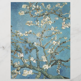 Vincent van Gogh Ramos de amendoeira em flor, 18
